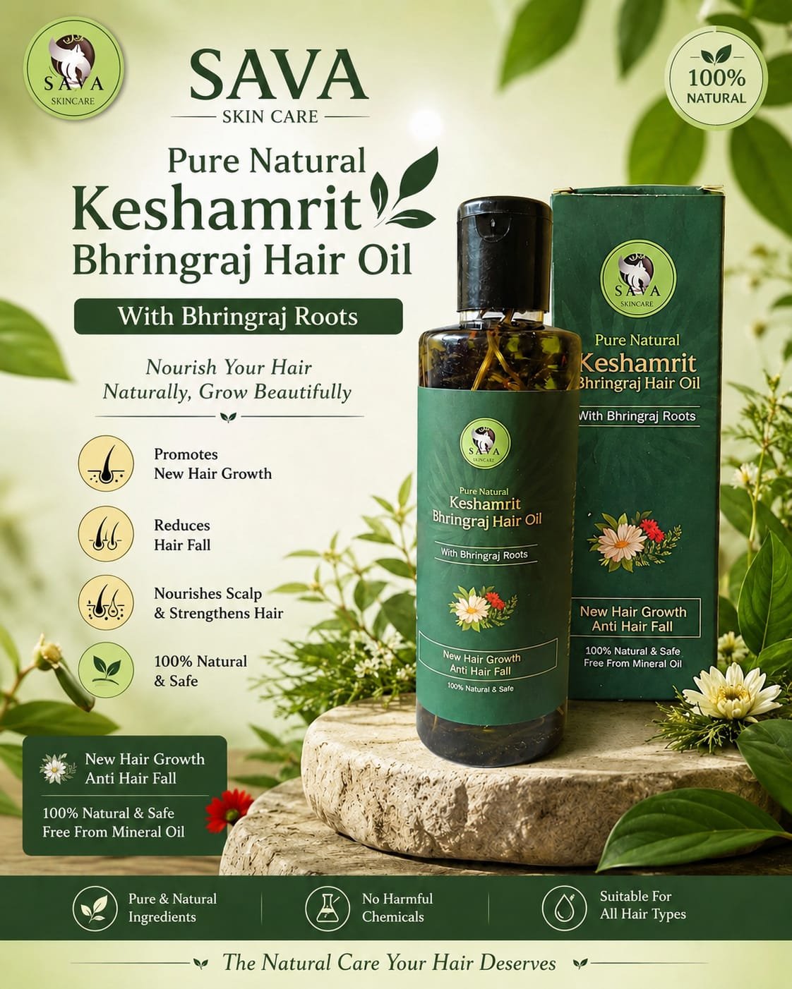 The Biology of a Ritual: Why Your Hair Needs the King of Herbs – Bhringraj
